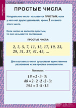 Простые числа