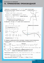 Применение производной
